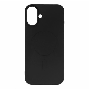 Magsafe Compatible Silicone Case for Samsung Galaxy A37 - Black Magsafe Compatible Silicone Case for Samsung Galaxy A37 - Black