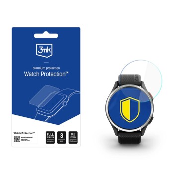 3mk Watch Protection ARC Smartwatch Screen Protector for Garmin Approach S44 / S50 42mm 3mk Watch Protection ARC Smartwatch Screen Protector for Garmin Approach S44 / S50 42mm