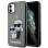 Karl Lagerfeld KLHCN61HNKCTGK iPhone 11 / Xr 6.1" black/black hardcase Gliter Karl&amp;amp;Choupette