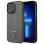 Guess Saffiano Triangle Logo case for iPhone 13 Pro Max 6.7" - silver