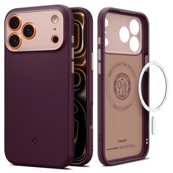 Spigen Nano Pop Mag MagSafe case for iPhone 17 Pro - burgundy