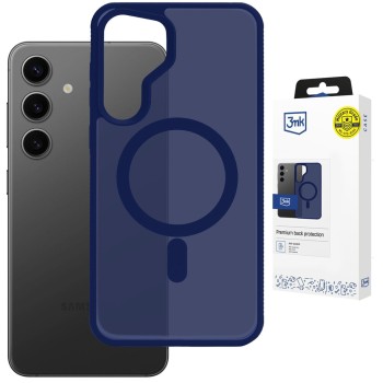3mk Smoke MagCase for Samsung Galaxy S24 - Blue-Translucent 3mk Smoke MagCase for Samsung Galaxy S24 - Blue-Translucent