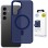 3mk Smoke MagCase for Samsung Galaxy S25 - Blue-Translucent