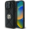 DKNY Quilted Stack Logo iPhone 16 Pro Case - Black DKNY Quilted Stack Logo iPhone 16 Pro Case - Black