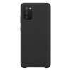 Silicone Case Soft Flexible Rubber Cover for Samsung Galaxy A03s black Silicone Case Soft Flexible Rubber Cover for Samsung Galaxy A03s black