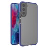 Spring Case Cover Gel Cover with Color Frame for Samsung Galaxy S22 + (S22 Plus) Dark Blue Spring Case Cover Gel Cover with Color Frame for Samsung Galaxy S22 + (S22 Plus) Dark Blue