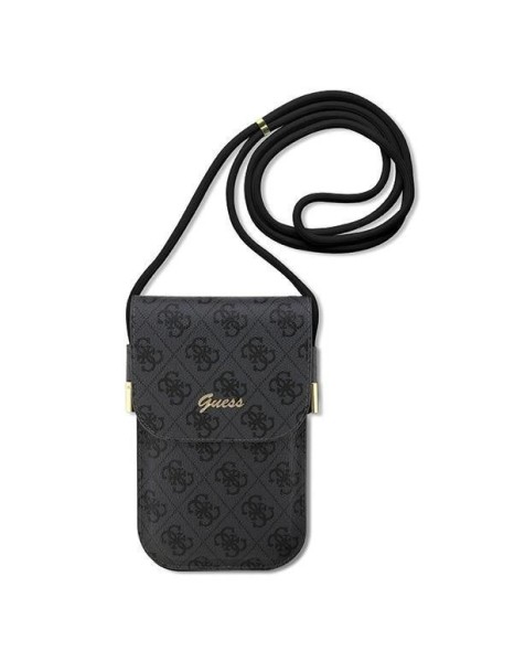 Guess 4G Metal Script Logo handbag - black Guess 4G Metal Script Logo handbag - black