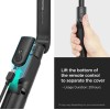 Selfie stick Spigen S580W MagSafe Bluetooth with tripod - black