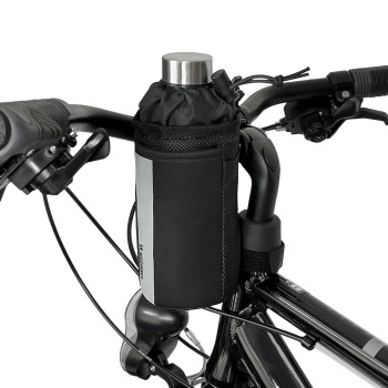 Wozinsky Thermal Bottle Bag for Bike or Scooter 1L Black (WBB29BK)
