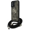 Guess 4G Big Logo Cord Stap Crossbody Case for iPhone 16 Brown Guess 4G Big Logo Cord Stap Crossbody Case for iPhone 16 Brown