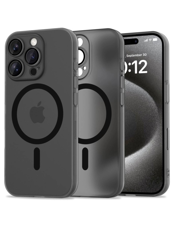 Tech-Protect MagSlim MagSafe Case for iPhone 16 Pro Max - Semi-Transparent Tech-Protect MagSlim MagSafe Case for iPhone 16 Pro Max - Semi-Transparent