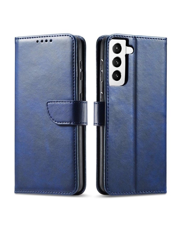 Magnet Case Elegant Case Cover Flip Cover Samsung Galaxy S22 + (S22 Plus) Blue