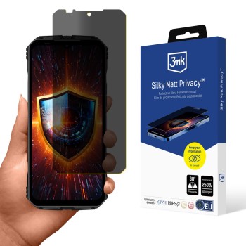 Privacy Screen Protector 3mk Silky Matt Privacy™ for Doogee V Max Pro Privacy Screen Protector 3mk Silky Matt Privacy™ for Doogee V Max Pro