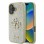 Guess Fixed Glitter Big 4G iPhone 16 Case - Gold