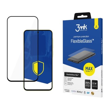 Tempered glass 3mk FlexibleGlass Max Black for Samsung Galaxy A35 5G Tempered glass 3mk FlexibleGlass Max Black for Samsung Galaxy A35 5G