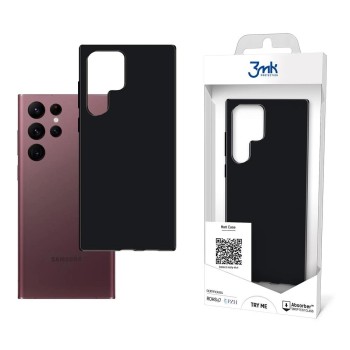 3mk Matt Case Sam S908 S22 Ultra black / black
