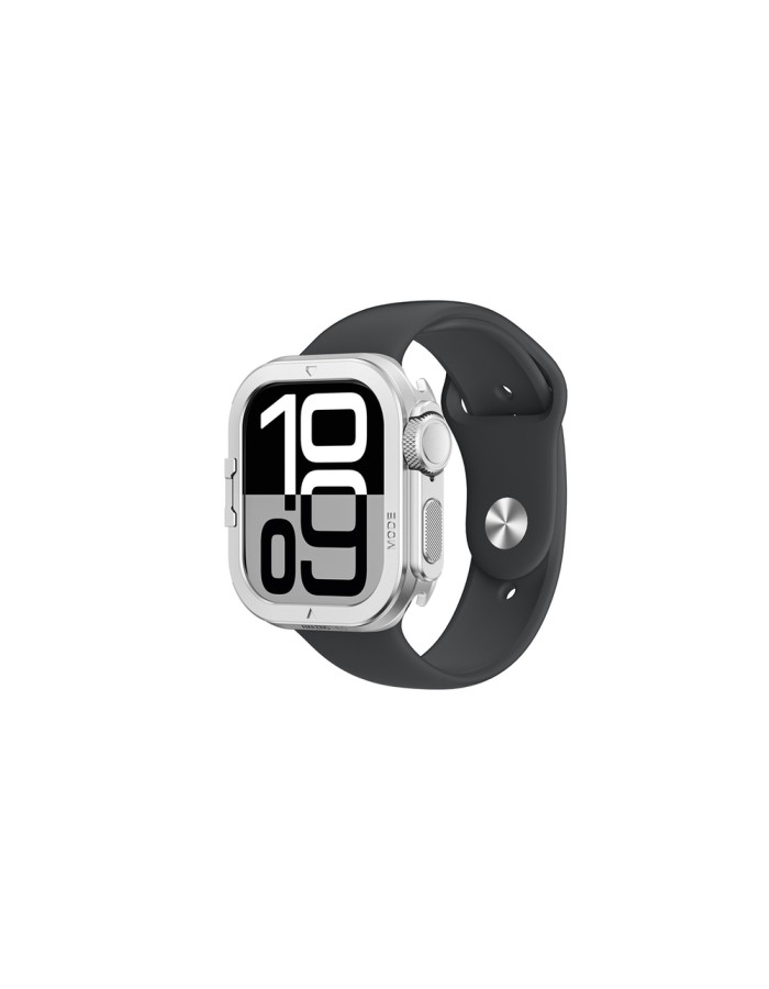 AmazingThing Titan Pro Metal Case for Apple Watch 11 46mm Aluminum - Silver AmazingThing Titan Pro Metal Case for Apple Watch 11 46mm Aluminum - Silver