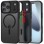Tech-Protect MagMat XT 4-set MagSafe Case for iPhone 17 Pro Max - Matte Black