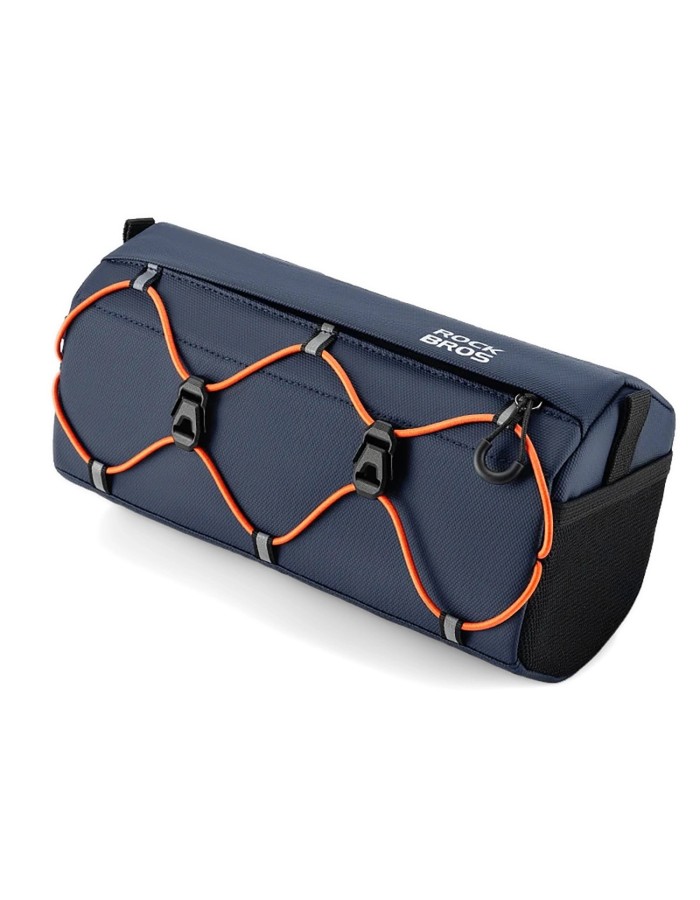 Rockbros 30110054002 bicycle handlebar bag 2.2 l - blue Rockbros 30110054002 bicycle handlebar bag 2.2 l - blue