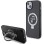 Karl Lagerfeld Ring Stand Karl&amp;amp;Choupette MagSafe case for iPhone 14 / 15 / 13 - black