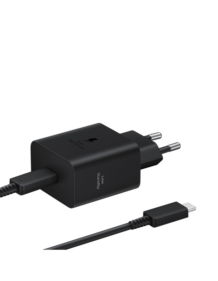 Samsung EP-T4511XBEGEU 45W 4.05A 1x USB-C wall charger - black + USB-C cable Samsung EP-T4511XBEGEU 45W 4.05A 1x USB-C wall charger - black + USB-C cable