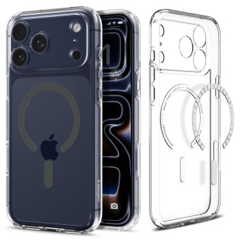 Spigen Ultra Hybrid MagSafe Case for iPhone 17 Pro Max - Clear Gray Spigen Ultra Hybrid MagSafe Case for iPhone 17 Pro Max - Clear Gray