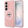 Karl Lagerfeld IML Repeated Choupette MagSafe Case for Samsung Galaxy S26 - Pink Karl Lagerfeld IML Repeated Choupette MagSafe Case for Samsung Galaxy S26 - Pink