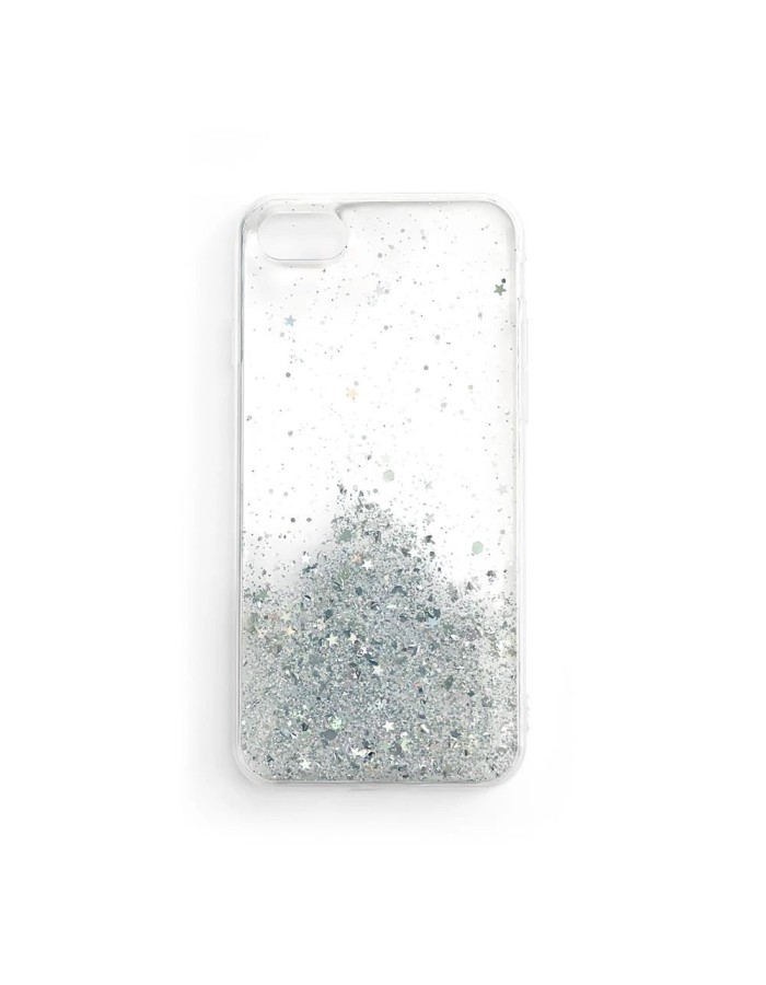 Wozinsky Star Glitter Shining Cover for Xiaomi Redmi K40 Pro+ / K40 Pro / K40 / Poco F3 transparent