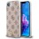 Guess Peony Script Logo MagSafe iPhone 16e Case - Brown