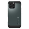 Spigen Tough Armor MagSafe Case with Stand for iPhone 16 Pro - Green Spigen Tough Armor MagSafe Case with Stand for iPhone 16 Pro - Green
