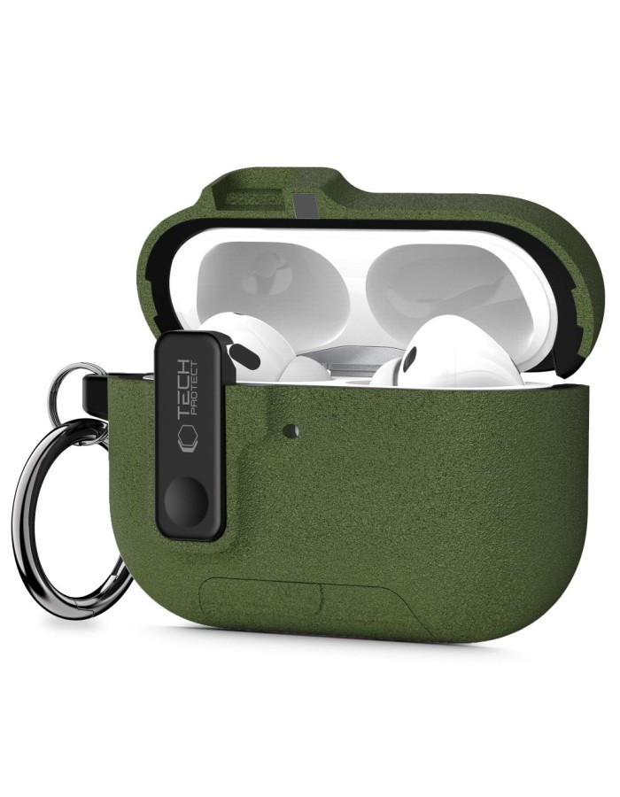 Tech-Protect Slim Hook Case for AirPods Pro 3 - Green