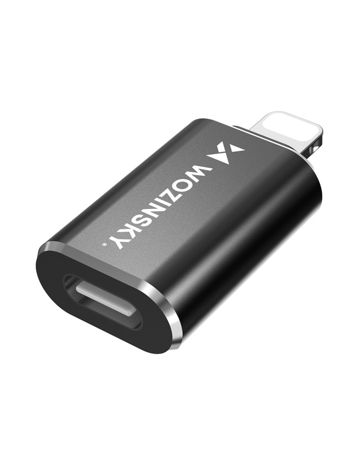 Wozinsky WALC-01 Lightning to USB-C Adapter - Black