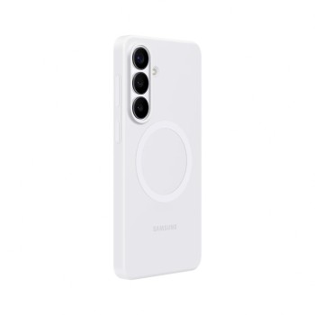 Samsung Silicone Magnet Case for Samsung Galaxy S26+, MagSafe Compatible - White Samsung Silicone Magnet Case for Samsung Galaxy S26+, MagSafe Compatible - White
