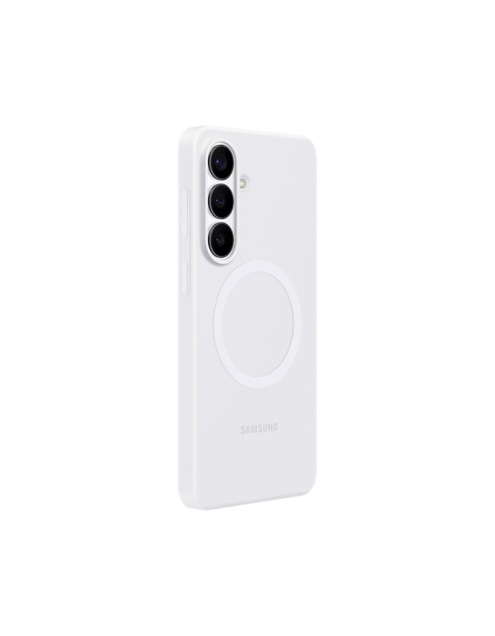 Samsung Silicone Magnet Case for Samsung Galaxy S26+, MagSafe Compatible - White Samsung Silicone Magnet Case for Samsung Galaxy S26+, MagSafe Compatible - White