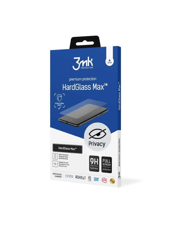 Apple iPhone 12/12 Pro - 3mk HardGlass Max Privacy™ Apple iPhone 12/12 Pro - 3mk HardGlass Max Privacy™