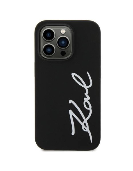 Karl Lagerfeld KLHCN61SKSVGK iPhone 11 / Xr 6.1" black/black hardcase Silicone Signature
