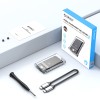 Orico TC10-MS MSATA USB-C 3.2 5Gb/s Disk Cartridge - Transparent Orico TC10-MS MSATA USB-C 3.2 5Gb/s Disk Cartridge - Transparent