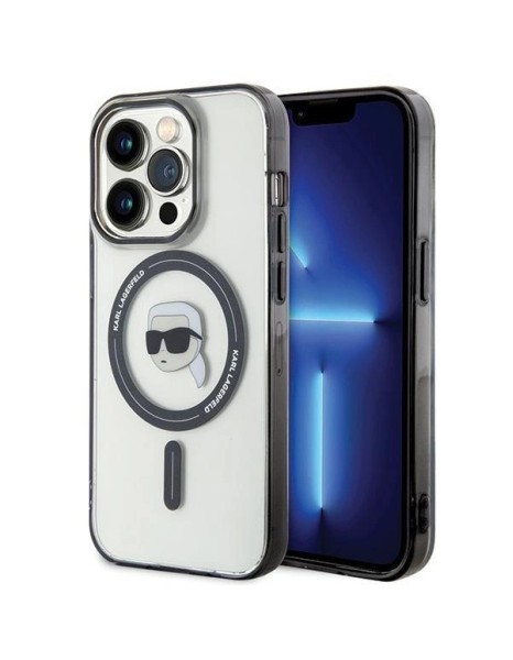 Karl Lagerfeld KLHMP15LHKHNOTK case for iPhone 15 Pro - transparent