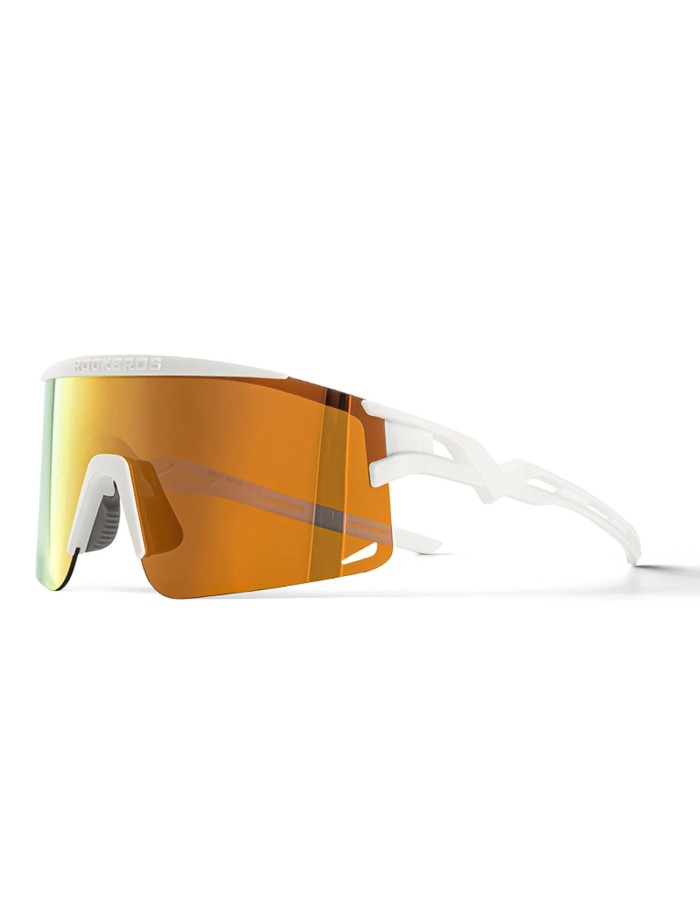 Rockbros Photochromic Cycling Glasses with UV Protection and Corrective Insert – White Rockbros Photochromic Cycling Glasses with UV Protection and Corrective Insert – White