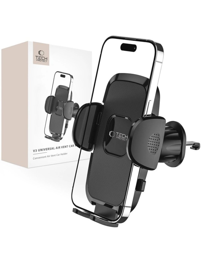 Tech-Protect V3 Car Phone Holder for Air Vent - Black