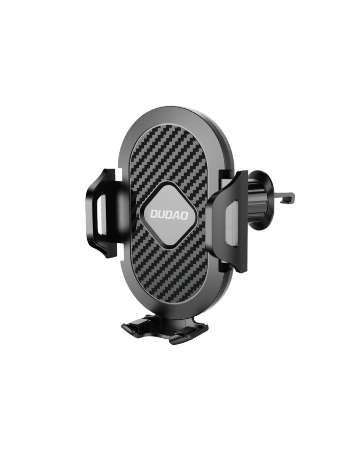 Dudao F2+ smartphone holder for the air vent with clamp - black