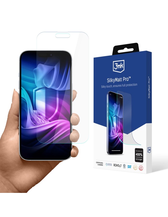 3mk Silky Matt Pro matte foil for Apple iPhone 17
