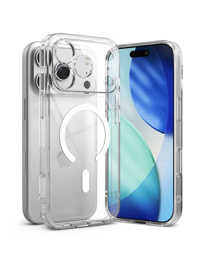 Ringke Fusion Magnetic MagSafe Case for iPhone 17 Pro - Clear