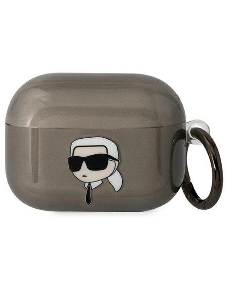 Karl Lagerfeld KLAPHNIKTCK AirPods Pro cover black/black Karl's Head