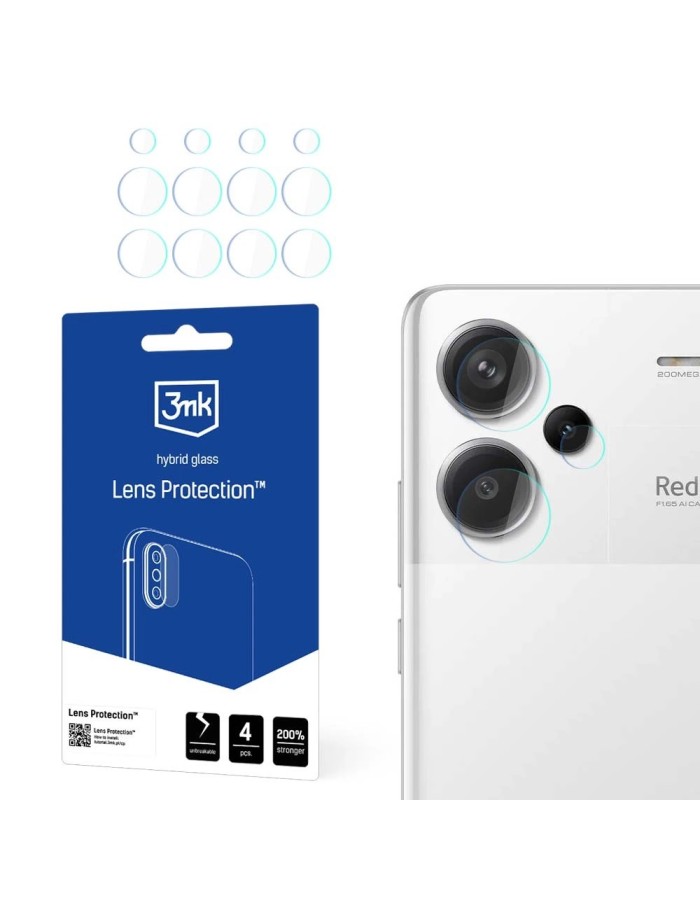 3mk Lens Protection™ hybrid camera glass for Xiaomi Redmi Note 13 Pro+