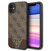 Guess 4G Triangle Collection case for iPhone 11 6.1" / Xr 6.1" - brown Guess 4G Triangle Collection case for iPhone 11 6.1" / Xr 6.1" - brown