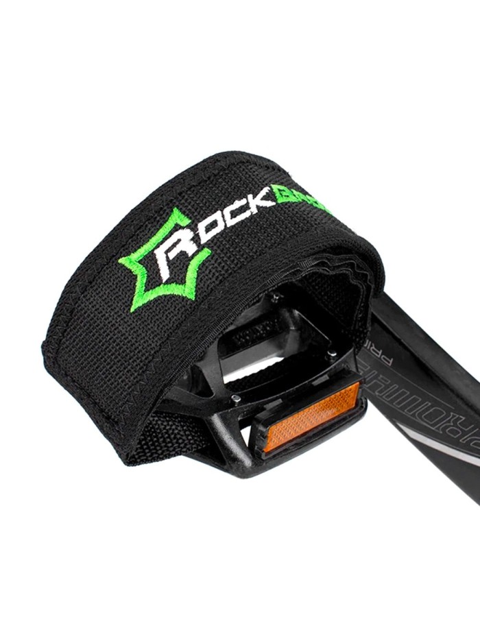 Rockbros GZT1001BK Bicycle Pedal Straps 2 pcs - Black Rockbros GZT1001BK Bicycle Pedal Straps 2 pcs - Black