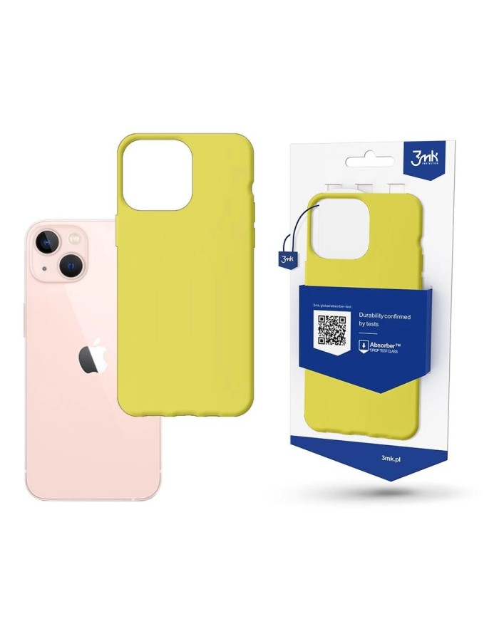Case for iPhone 14 Plus from the 3mk Matt Case series - lime