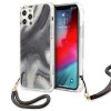 Guess GUHCP12LKSMAGR iPhone 12 Pro Max 6.7" grey/grey hardcase Marble Collection Guess GUHCP12LKSMAGR iPhone 12 Pro Max 6.7" grey/grey hardcase Marble Collection