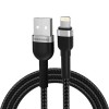 Wozinsky WNBAL1 USB-A / Lightning 2.4A cable 1 m - black Wozinsky WNBAL1 USB-A / Lightning 2.4A cable 1 m - black